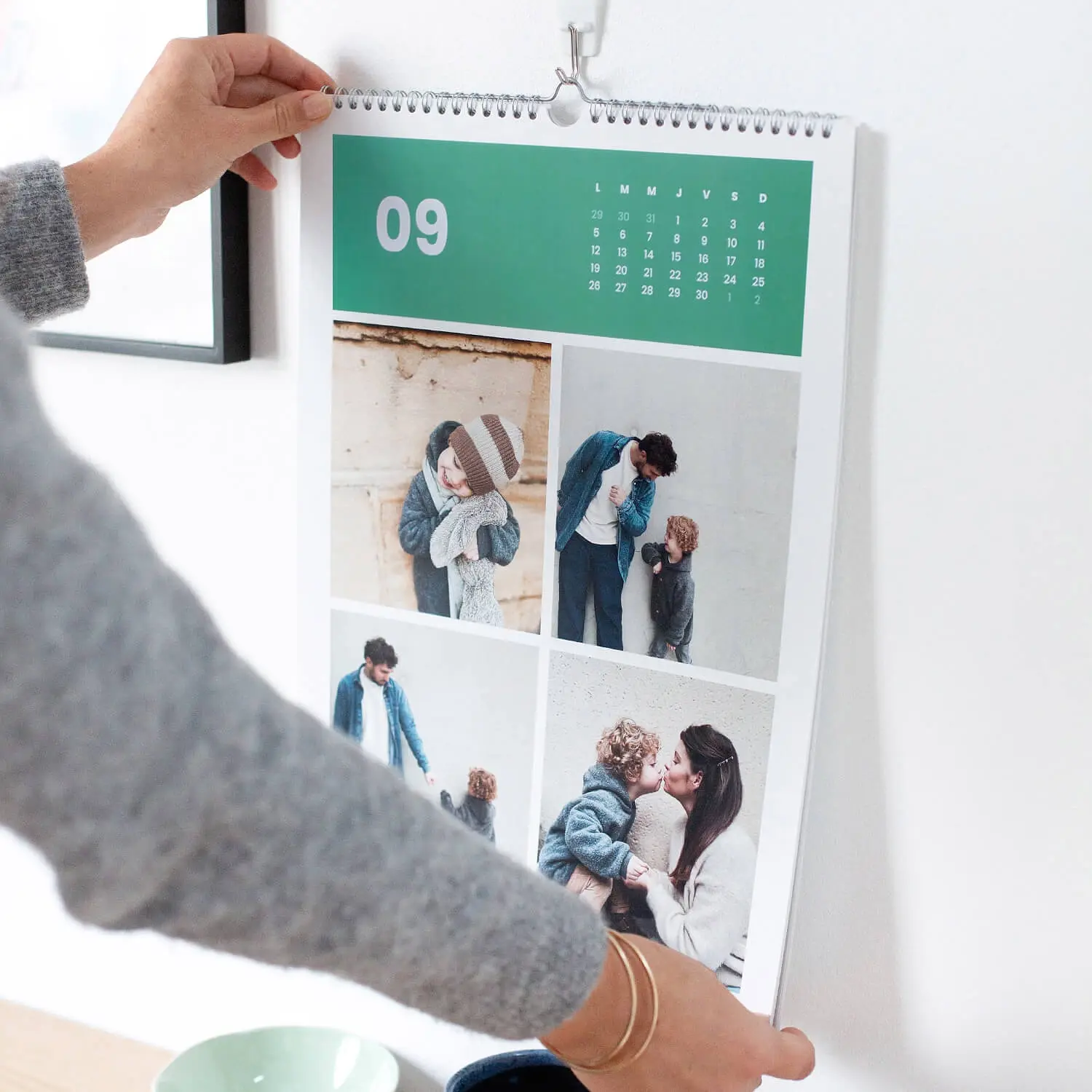 photo banner calendar