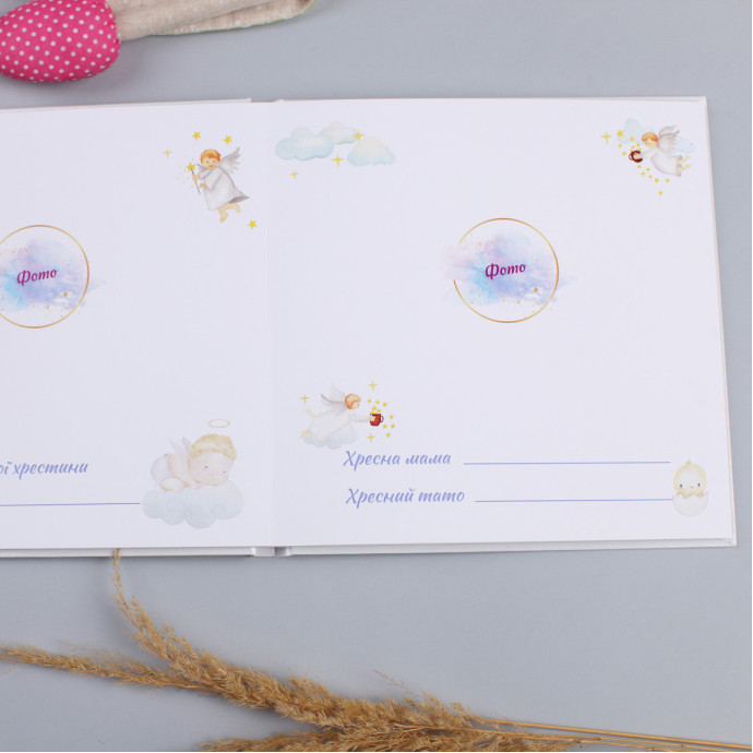 Дитячий альбом у велюровій обкладинці Fotobook-0005