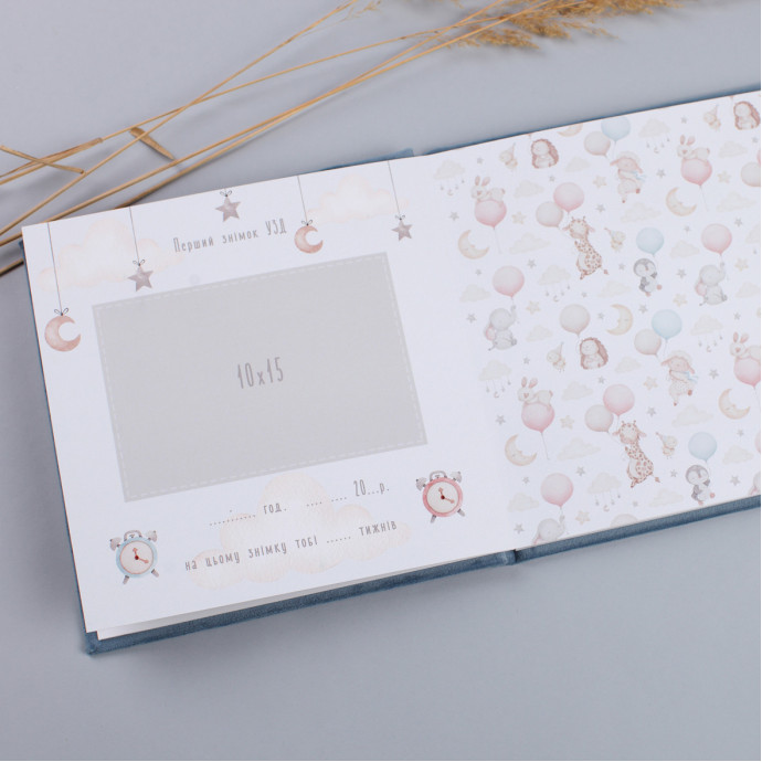 Дитячий альбом у велюровій обкладинці Fotobook-0007