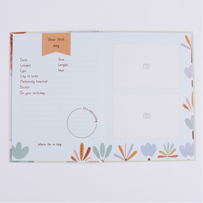 Альбом для малюка на перший рік 