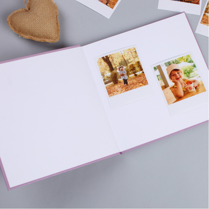 Альбом для фото з білими сторінками