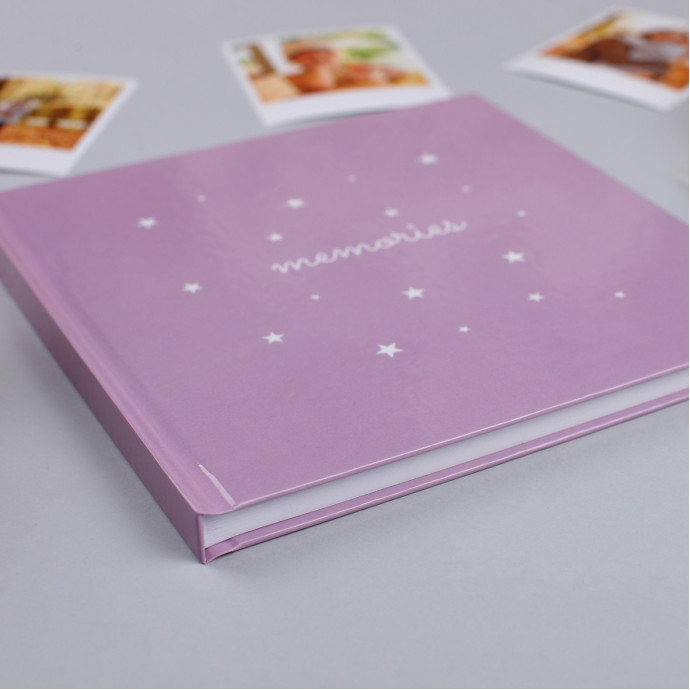 Альбом для фото з білими сторінками