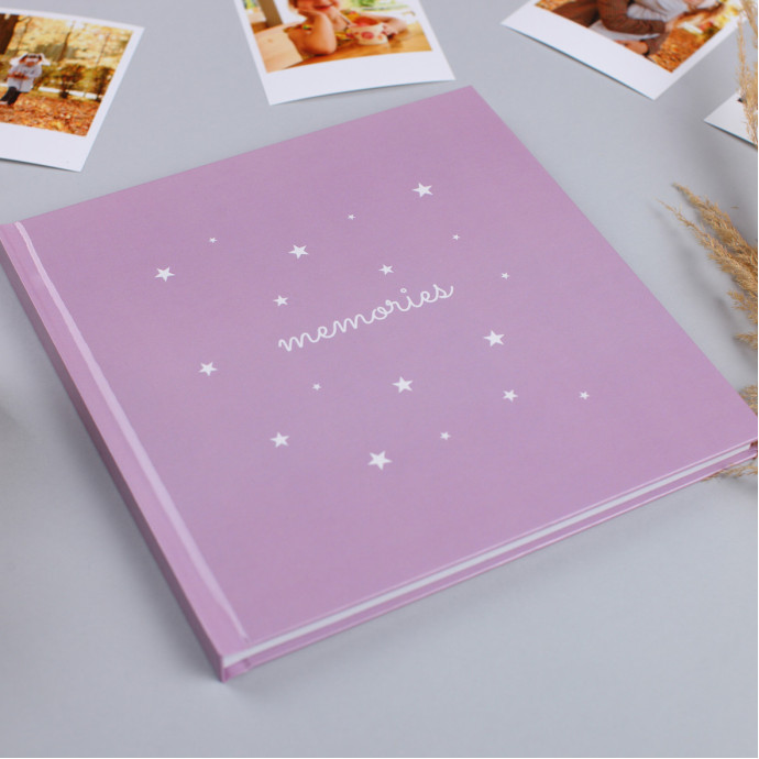 Альбом для фото з білими сторінками