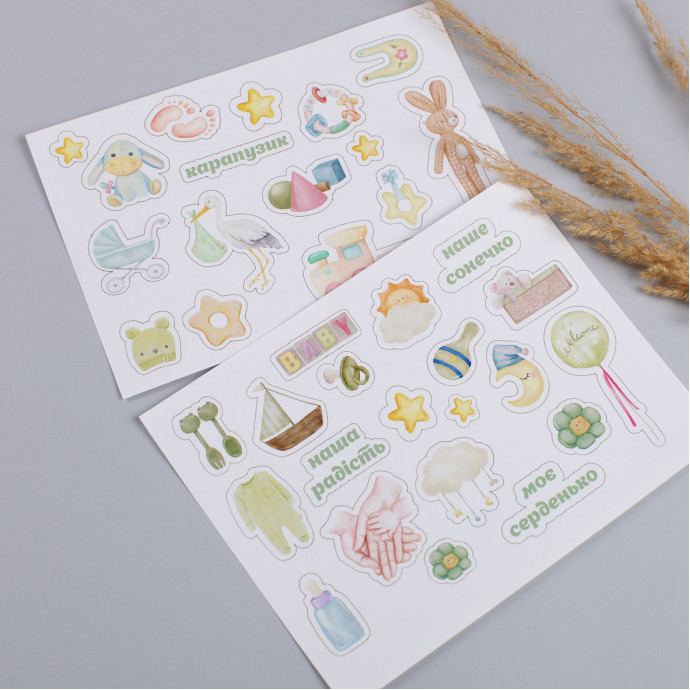 Стікери універсальні дитячі