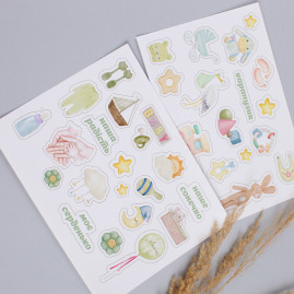 Стікери універсальні дитячі / Наклейки універсальні дитячі