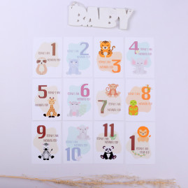 Картки для щомісячних фото малюків