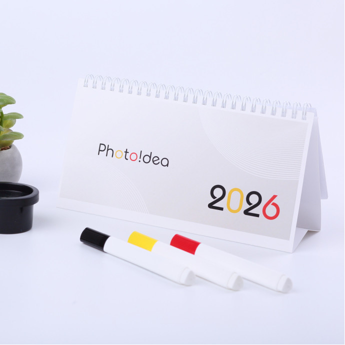 Настільний календар-домік з пружиною 