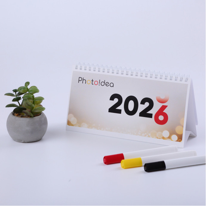 Настільний календар-домік з пружиною