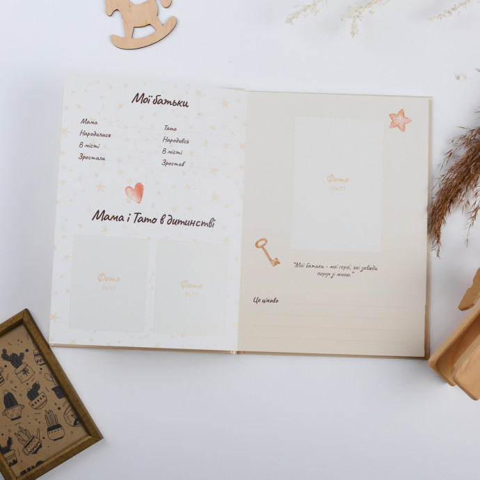 Дитяча метрика, Дитячий альбом The sweetest year (Fotobook-0076)