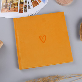 Альбом для фото із велюровою обкладинкою та гравіруванням