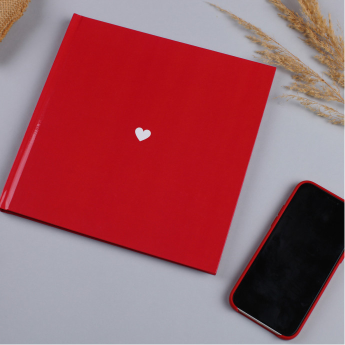 Фотоальбом з кремовими сторінками 23*23см