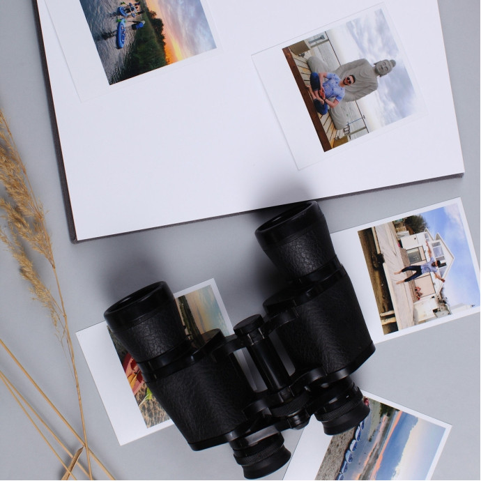 Фотоальбом із велюровою обкладинкою та гравіруванням