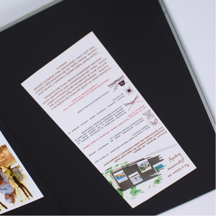 Фотоальбом з чорними сторінками Fotobook-0028 20х30