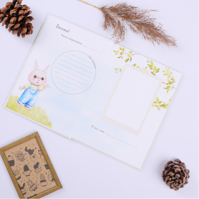 Фотоальбом для малюка Baby book 0-12 місяців  Fotobook-0065 